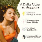 JIBBY Organic Mushroom Coffee Powder with Collagen