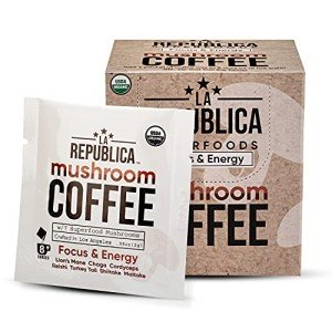 La Republica Organic Instant Mushroom Coffee 10-Pack