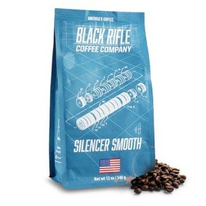 Silencer Smooth Light Roast Mushroom Coffee Beans 12 oz