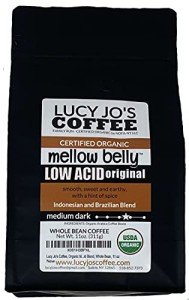 Lucy Jo's Organic Low Acid Mushroom Coffee Beans