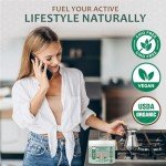 Ambica Organic Instant Mushroom Coffee Blend, 24 Servings