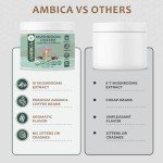 Ambica Organic Instant Mushroom Coffee Blend, 24 Servings