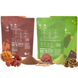 Mushroom Coffee & Matcha Platinum Bundle - 30 Servings