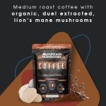 Mountain Mushrooms Lion's Mane Coffee - 9oz Blend