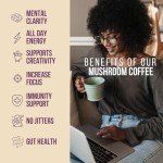 Grateful Earth Coconut Mushroom Coffee Super Blend