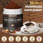 KEDISOM 10-in-1 Instant Organic Mushroom Coffee