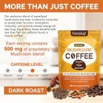 Organic Instant Mushroom Coffee Blend for Focus & Energy