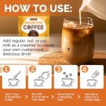 Organic Instant Mushroom Coffee Blend for Focus & Energy