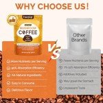 Organic Instant Mushroom Coffee Blend for Focus & Energy