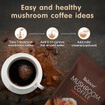 Organic Mushroom Coffee with 6 Adaptogenic Varieties