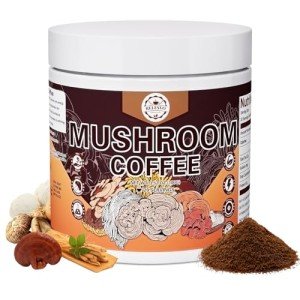 Instant Mushroom Coffee Blend for Energy & Focus