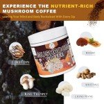 Instant Mushroom Coffee Blend for Energy & Focus