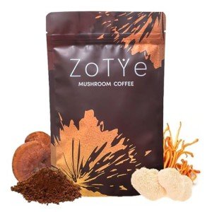 Organic Mushroom Coffee with MCT Oil – 6 Mushrooms