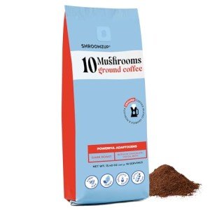 Shroomzup Dark Roast Mushroom Coffee - 10 Varieties