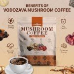 Instant Mushroom Coffee Blend with Weight Loss Benefits