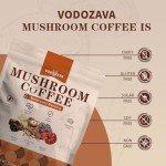 Instant Mushroom Coffee Blend with Weight Loss Benefits
