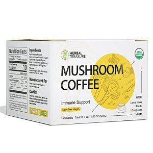 Herbal Mushroom Coffee Packets – Keto Friendly Blend