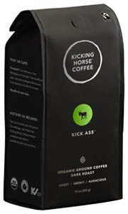 Kicking Horse Kick Ass Dark Roast Coffee 10oz