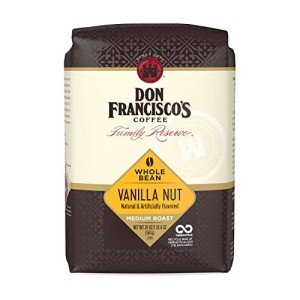 Vanilla Nut Whole Bean Mushroom Coffee - 20 oz