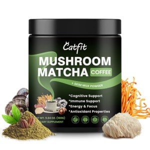 Mushroom Matcha Coffee for Focus and Energy