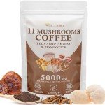 Organic Mushroom Coffee with Adaptogens and Probiotics