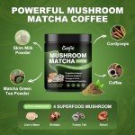 Mushroom Matcha Coffee for Focus and Energy
