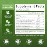 Mushroom Matcha Coffee for Focus and Energy