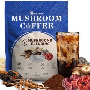 Instant Mushroom Coffee with Chaga & Lion’s Mane