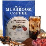 Instant Mushroom Coffee with Chaga & Lion’s Mane