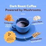 Instant Mushroom Coffee with Cordyceps and Lion’s Mane