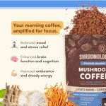 Instant Mushroom Coffee with Cordyceps and Lion’s Mane