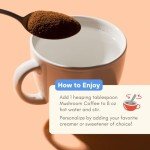 Instant Mushroom Coffee with Cordyceps and Lion’s Mane