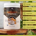 Naturealm Sacred 7 Organic Mushroom Coffee Blend