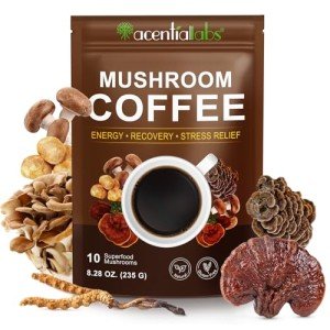 Instant Mushroom Coffee with 10 Superfood Mushrooms