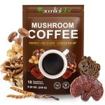 Instant Mushroom Coffee with 10 Superfood Mushrooms