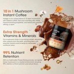 GREENPEOPLE Lion’s Mane Mushroom Coffee for Energy & Focus