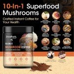 GREENPEOPLE Lion’s Mane Mushroom Coffee for Energy & Focus