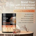 GREENPEOPLE Lion’s Mane Mushroom Coffee for Energy & Focus