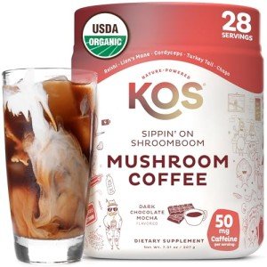 KOS Organic Mushroom Coffee - Dark Chocolate Mocha