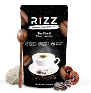 RIZZ Organic Mushroom Coffee for Energy & Wellness