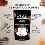 RIZZ Organic Mushroom Coffee for Energy & Wellness