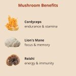 Instant Mushroom Coffee with Cordyceps & Lion's Mane