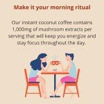 Instant Mushroom Coffee with Cordyceps & Lion's Mane