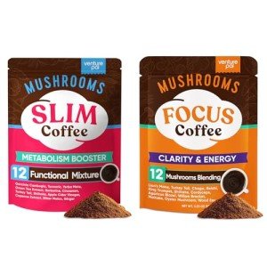 Venture Pal Slim Mushroom Coffee - Focus & Weight Loss