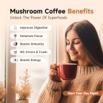Mushroom Coffee Blend for Energy and Focus
