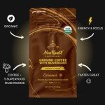 Caramel Organic Mushroom Coffee Blend for Energy