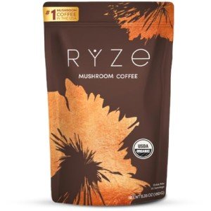 RYZE Organic Mushroom Coffee Blend - 30 Servings