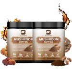 Mushroom Coffee Duo: Focus & Immunity Boosters