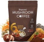 Organic Instant Mushroom Coffee with 6 Powerful Mushrooms