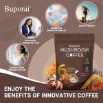 Organic Instant Mushroom Coffee with 6 Powerful Mushrooms